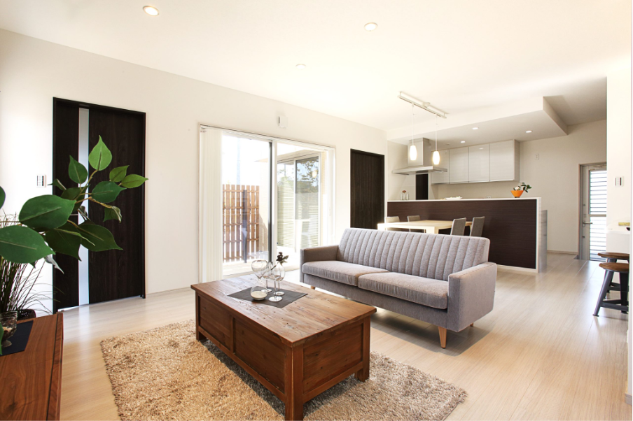 オープンキッチン×回遊動線