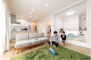 畳コーナー×遊び場
