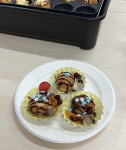 たこ焼きスイーツバージョン