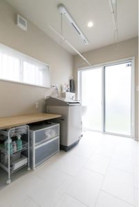 ランドリールームの「広さ」や「配置」を決めるポイントは何ですか?